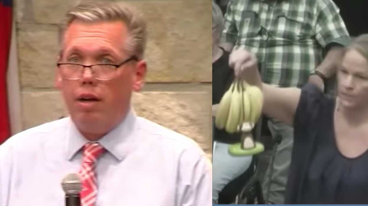 Activists demand Texas mayor resign over gift of bananas called a 'global symbol of white supremacy and hatred of Black people'