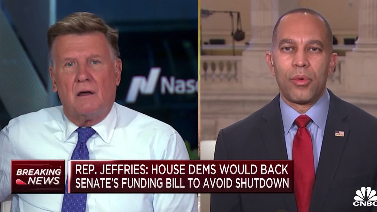 CNBC anchor hits top House Democrat with reality check about what 'bipartisan' actually means — and what it doesn't mean