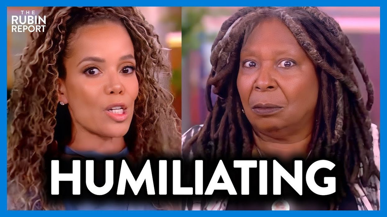 You have to hear Whoopi Goldberg and Sunny Hostin’s INSANE conspiracy theories about why Jamaal Bowman pulled the fire alarm …