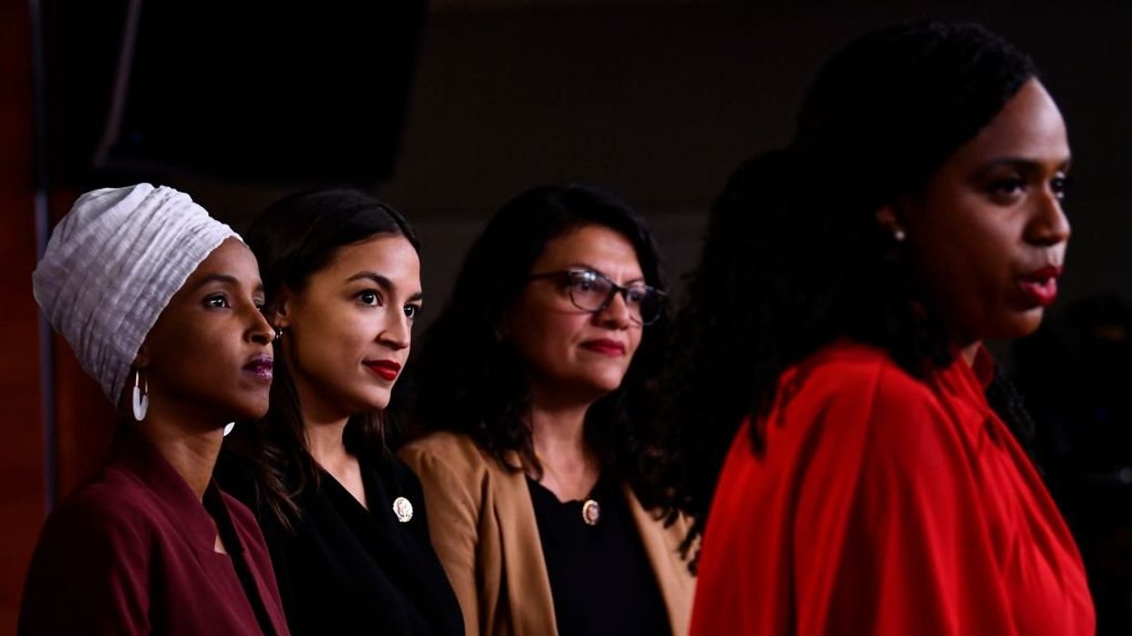 Democratic Socialists of America – backed by The Squad – holding rally in support of the Palestinian cause