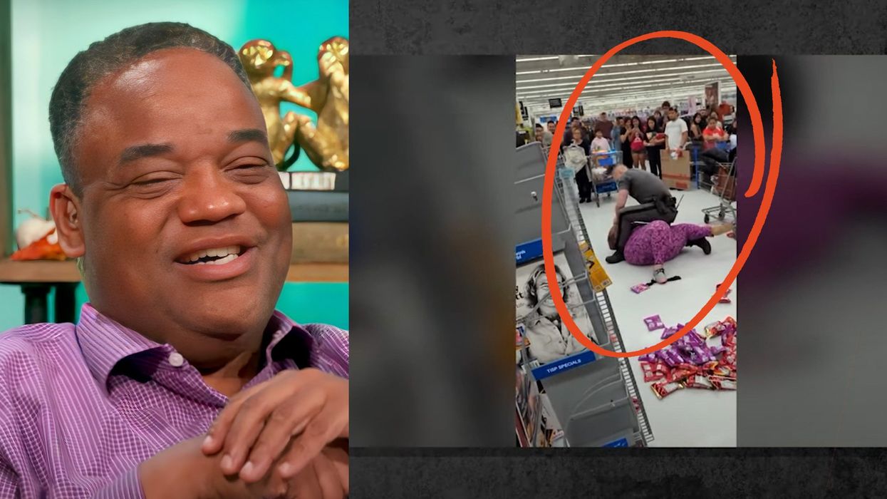 MUST SEE: Hysterical shoplifter arrested, thrashes around on the floor screaming 'Walmart is RACIST!'