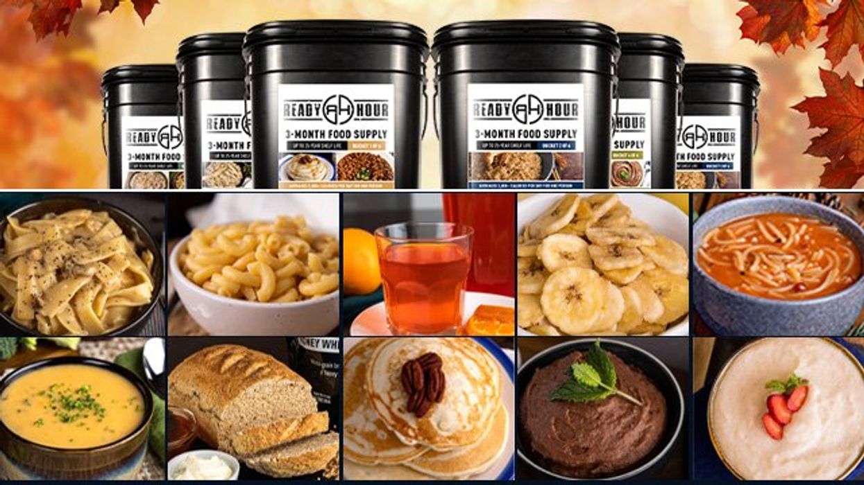 Secure your food supply for an unstable future. Take $200 OFF this 3-Month Food Kit. CLICK HERE