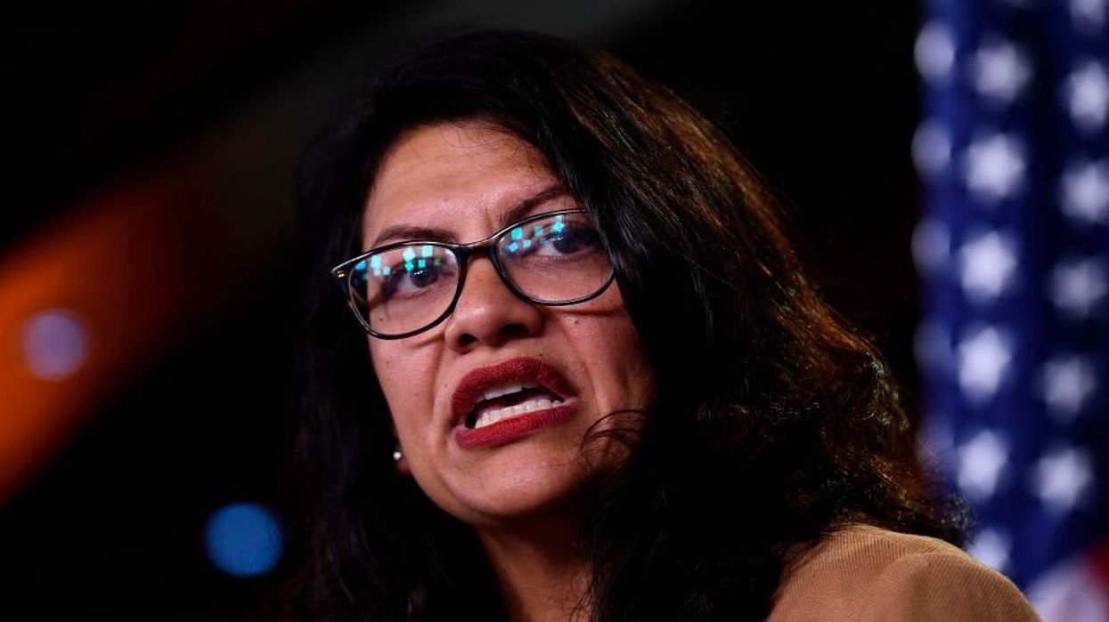 Rep. Rashida Tlaib gets upset when Jewish constituent confronts her about Israel's right to exist: 'You work for Netanyahu?'