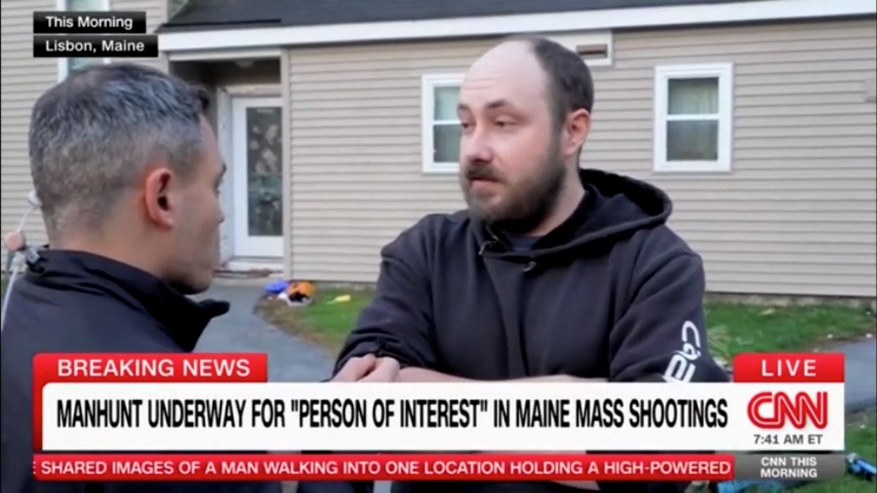 Local resident gets frank with CNN reporter as police hunt mass shooting suspect: 'I wish I had a firearm'