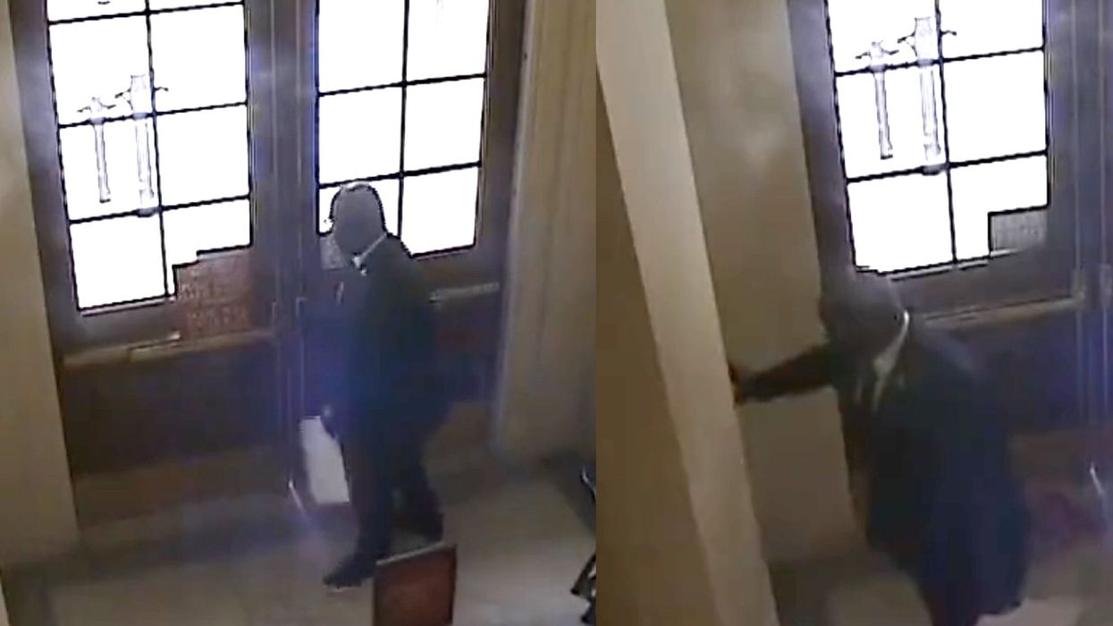 Newly released video of Jamaal Bowman pulling fire alarm contradicts his explanation