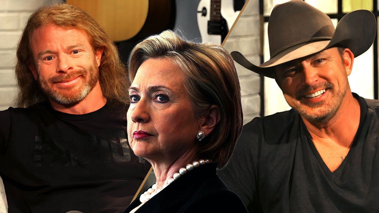 Just for fun — watch furious Hillary Clinton get heckled by a protester