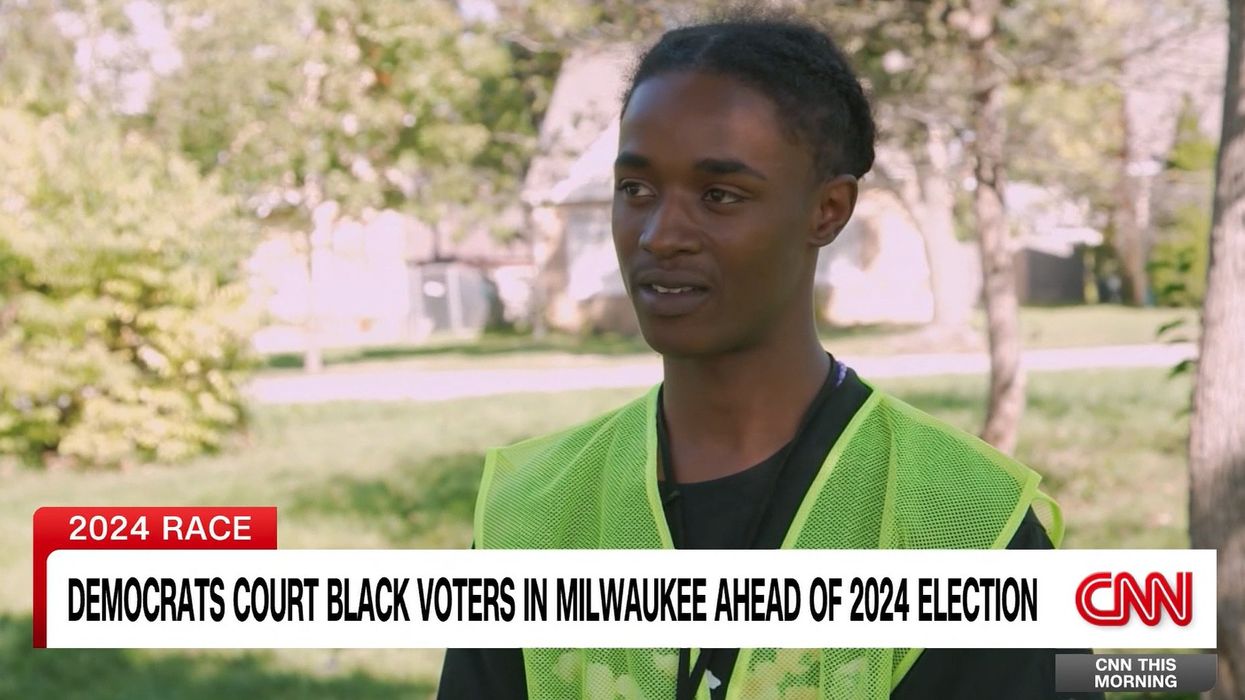 Young black voter leaves CNN host slack-jawed over what he says about Biden's 2024 campaign: 'My jaw literally dropped'