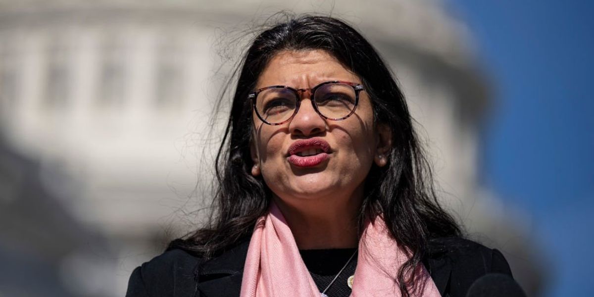 NextImg:Rashida Tlaib claims that the phrase 'from the river to the sea' is about 'freedom, human rights, and peaceful coexistence' | Blaze Media