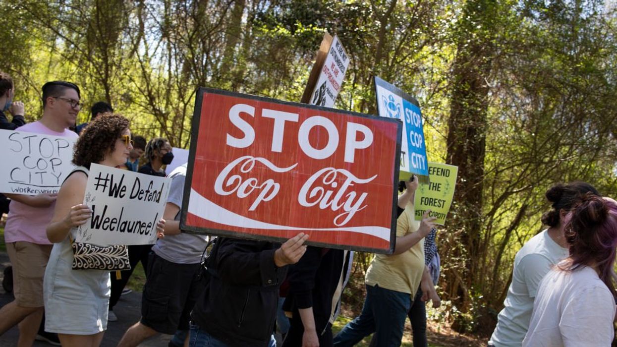 Leftists are planning to swarm Atlanta's 'Cop City.' Chatter suggests things might go sideways despite nonviolence pledge.