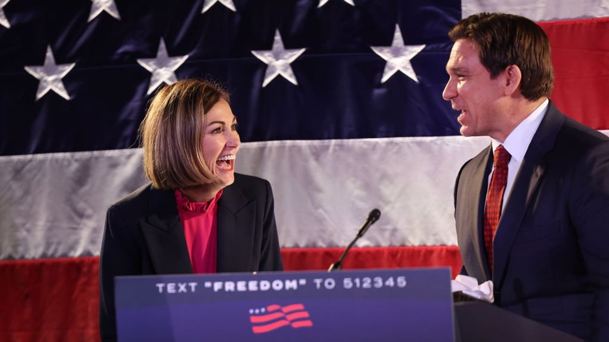 Iowa Gov. Kim Reynolds endorses Florida Gov. Ron DeSantis for president
