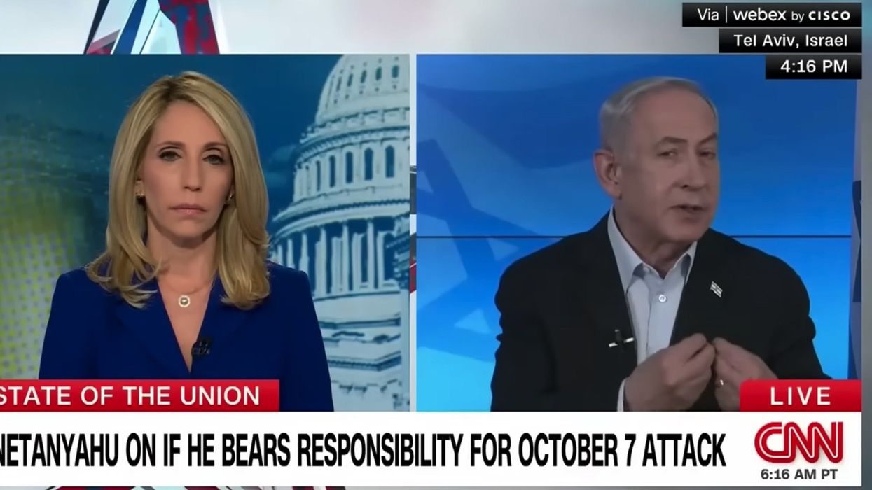 Netanyahu shuts down CNN anchor who demands he take 'personal responsibility' for Hamas' barbaric Oct. 7 attack