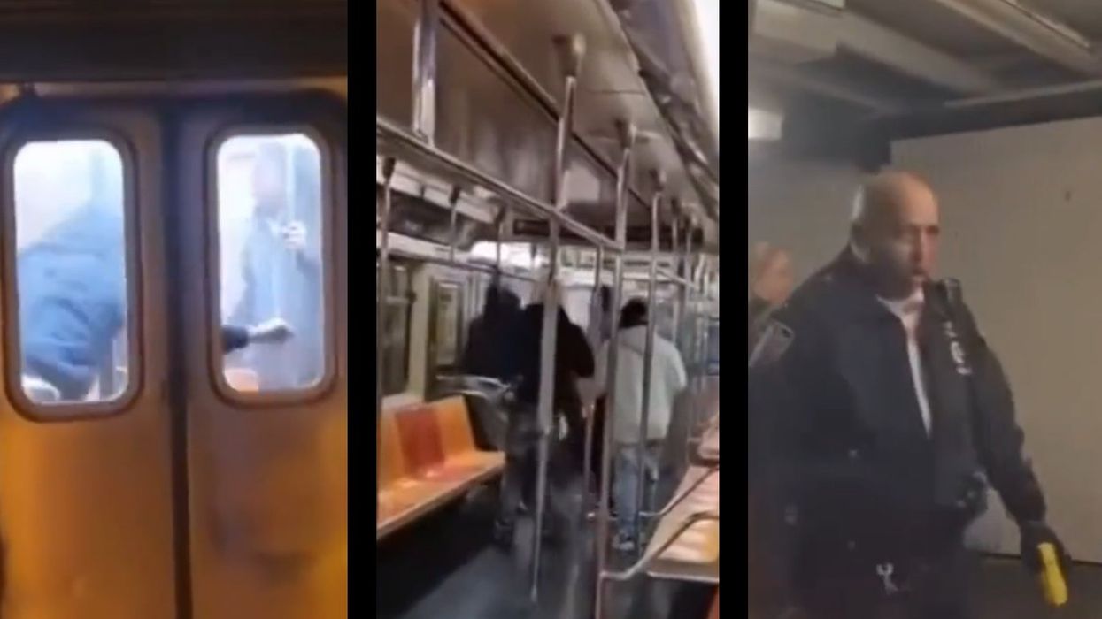 Police arrest thugs suspected of slashing and pummeling uniformed NYPD officer on NYC subway