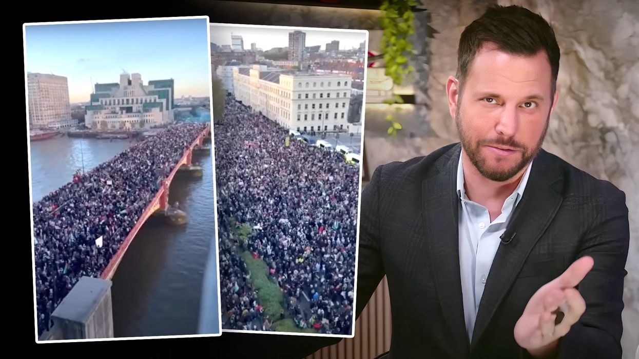 The size of this protest is so massive that you have to see it to believe it
