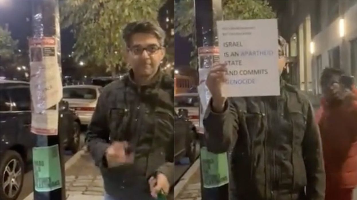 Anti-Israel Wall Street analyst pays big time after he's caught on video telling Jewish American to 'go back to your country'