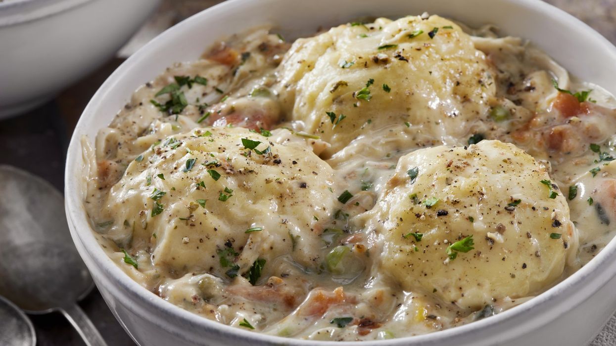 What I'm cooking: Chicken and dumplings