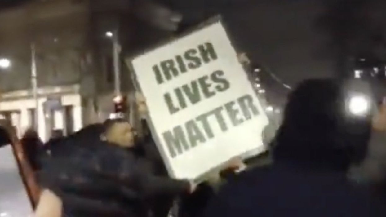 Northern Ireland authorities call 'Irish Lives Matter' graffiti 'hate incident,' 'racist poison'