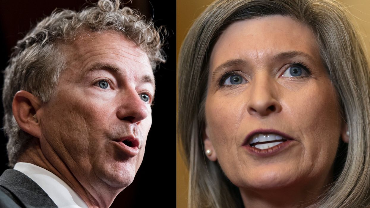 Joni Ernst says Rand Paul saved her from choking during a Republican lunch by using the Heimlich maneuver