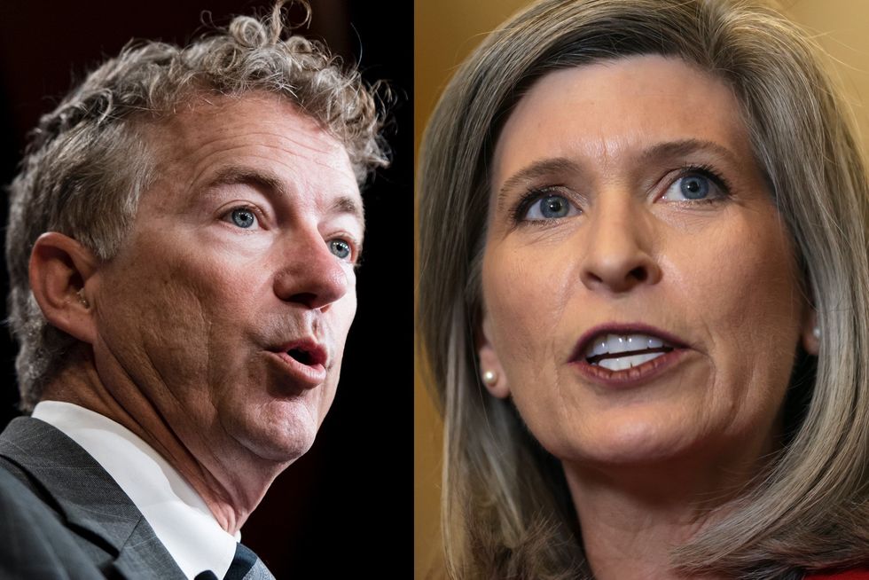 Joni Ernst says Rand Paul saved her from choking during a Republican lunch by using the Heimlich maneuver