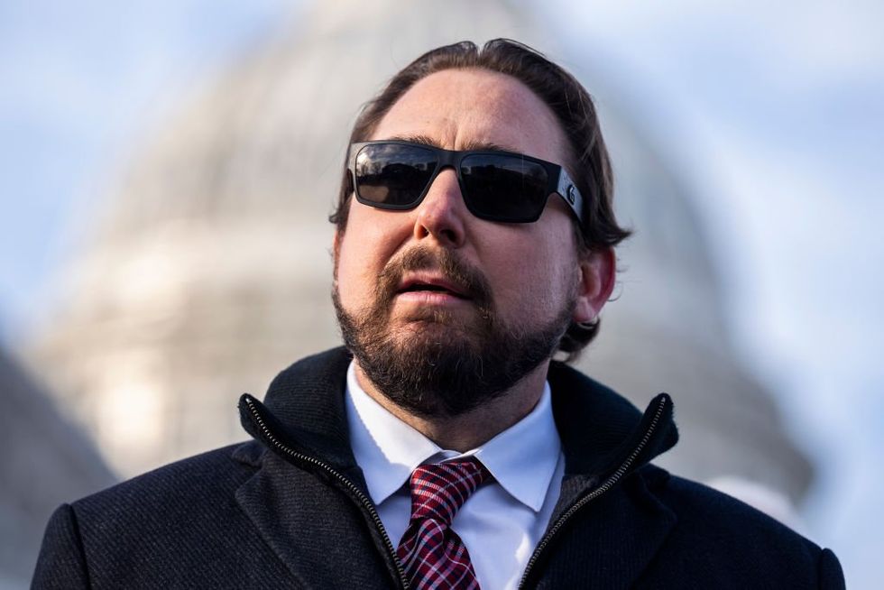 Dem lawmaker's staffer blasts border-themed Christmas decorations outside Eli Crane's office as 'insensitive‚ charged and insulting'