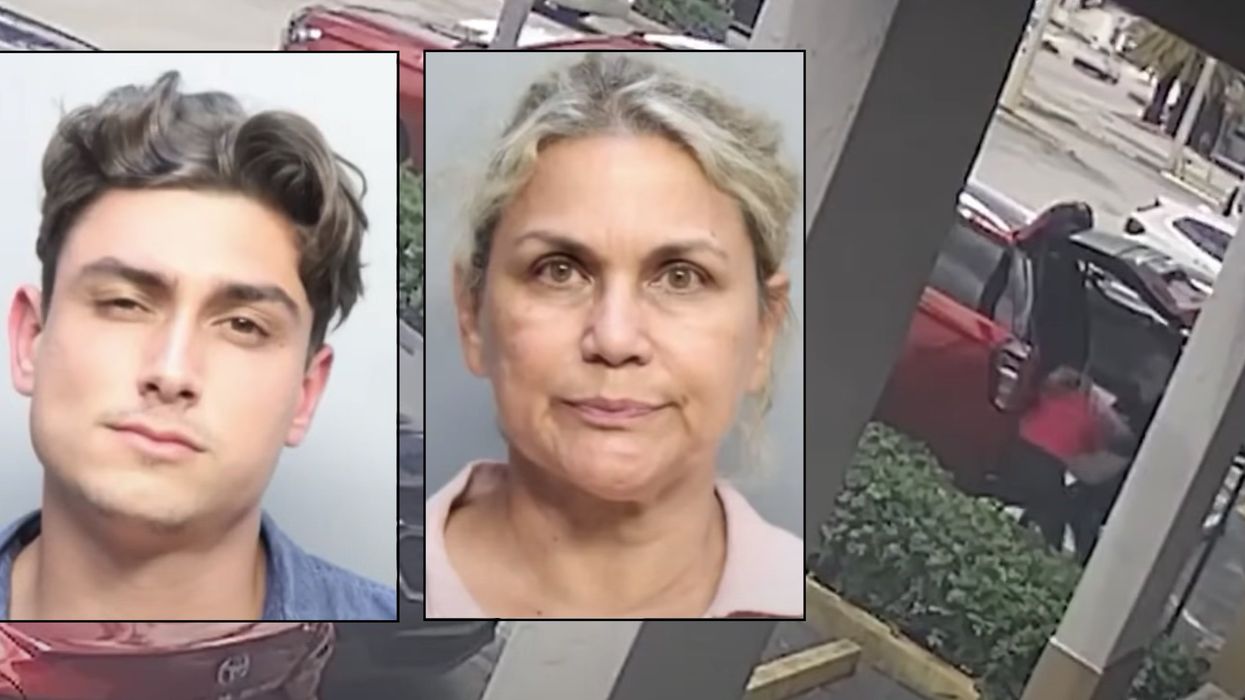 Video shows violent armed robbery at Florida nail salon, police say suspect's 55-year-old mother was the getaway driver