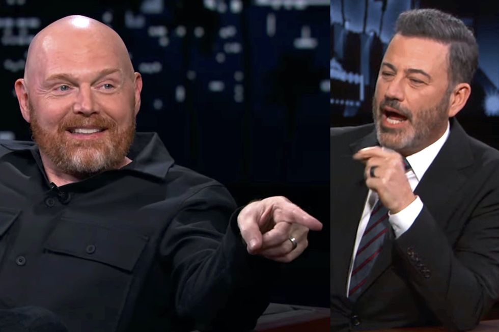 Bill Burr rips into Jimmy Kimmel and other 'f***ing stupid' liberals for making Trump a martyr: 'He's comin' back‚ Jimmy!'