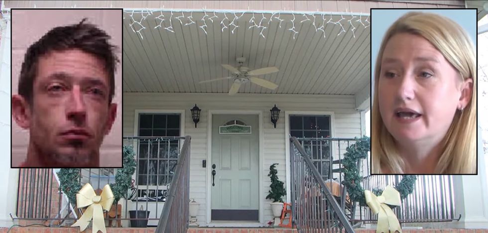 Tennessee mom holds home intruder at knifepoint after her child found him hiding from cops in her playroom‚ police say