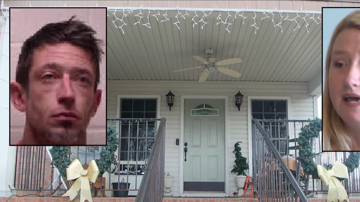 Tennessee mom holds home intruder at knifepoint after her child found him hiding from cops in her playroom, police say