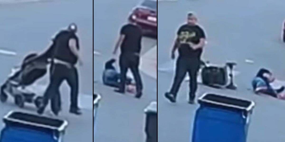 NextImg:Video captures unprovoked sucker punch on grandfather pushing a stroller in ritzy southern California neighborhood | Blaze Media