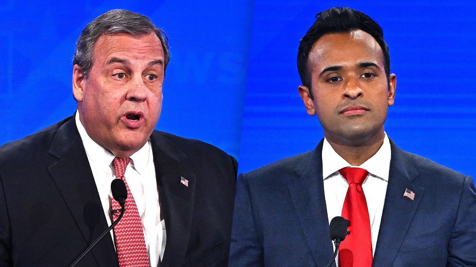 Even if you hate Chris Christie‚ you have to see this from last night's debate