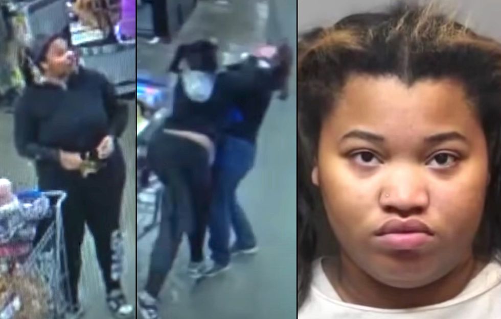 Video shows mom attacking and injuring Kroger clerk after finding EBT card doesn't have enough funds‚ Michigan cops say
