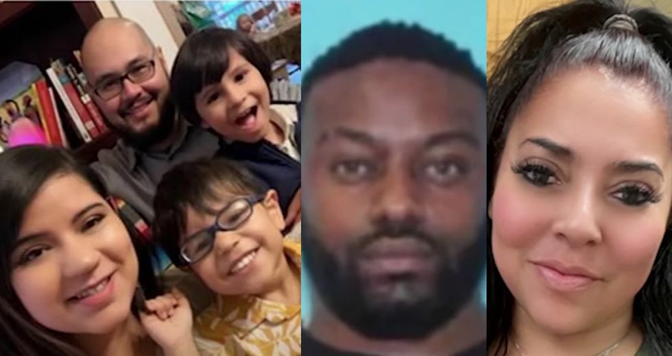 Couple who died in a fiery car crash after police chase murdered a family of four over extramarital affair‚ police say