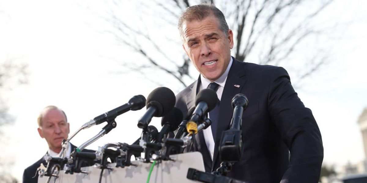 NextImg:Hunter Biden tries to protect his dad but does the opposite in just one sentence: 'The biggest news of the day' | Blaze Media