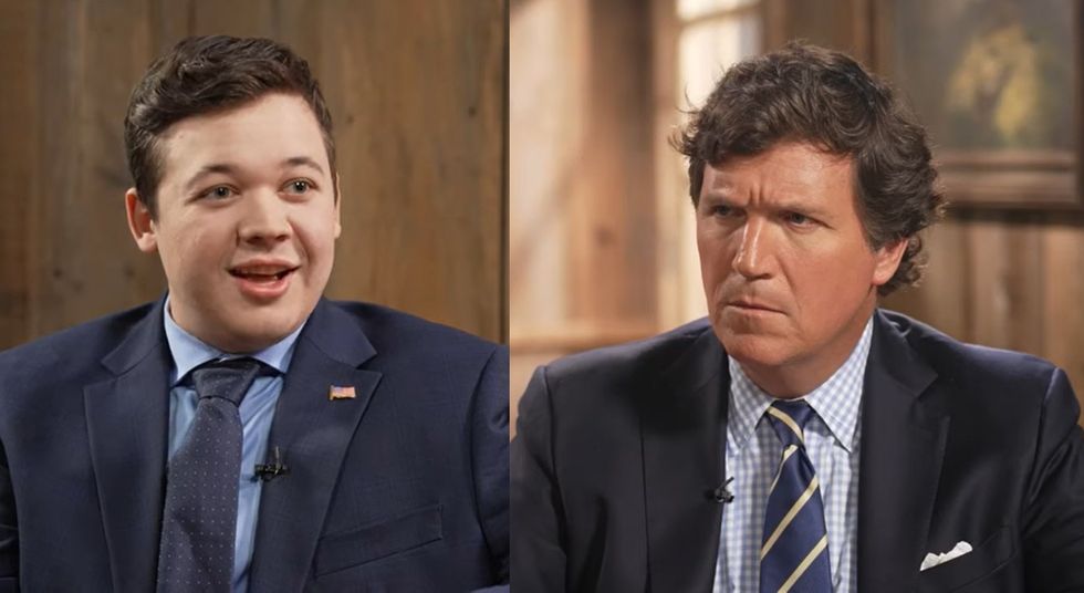 Kyle Rittenhouse tells Tucker Carlson liberal reporters are worse than Antifa