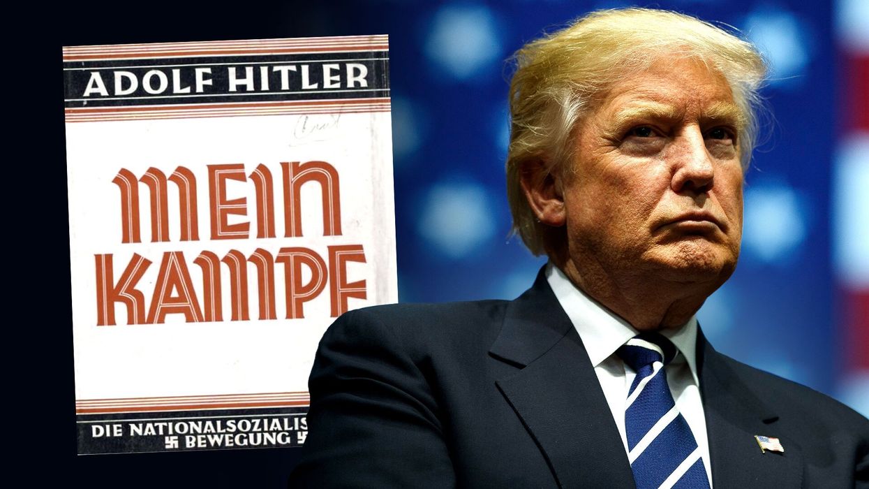MUST SEE: MSNBC compares 'Mein Kampf' to Trump's speech