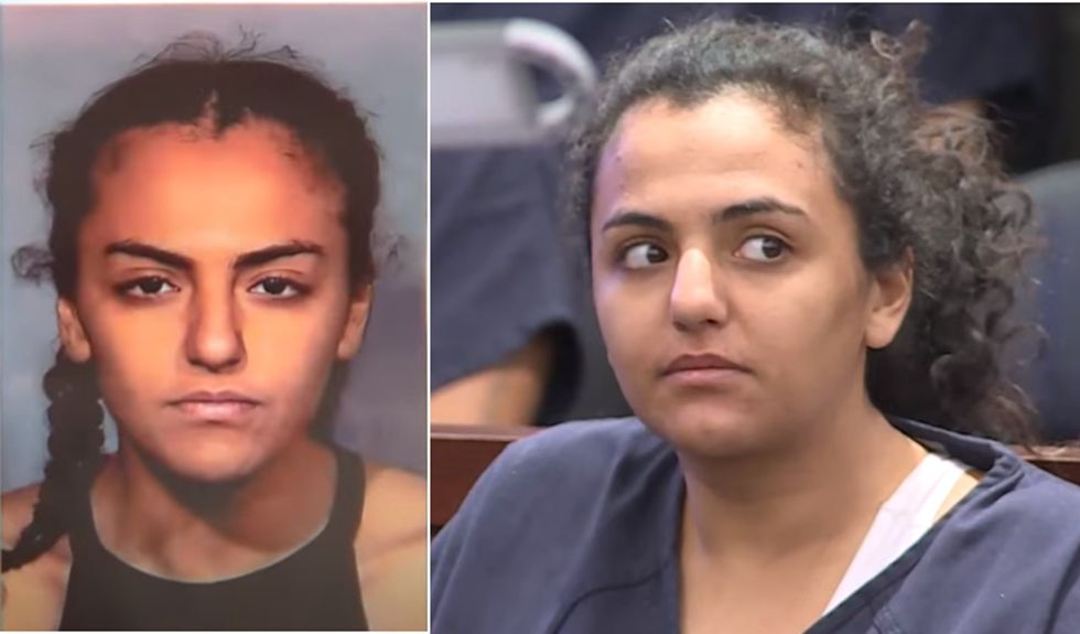 Woman who once accused police of arresting her for being too 'pretty' sentenced for stabbing her 'mommy' to death
