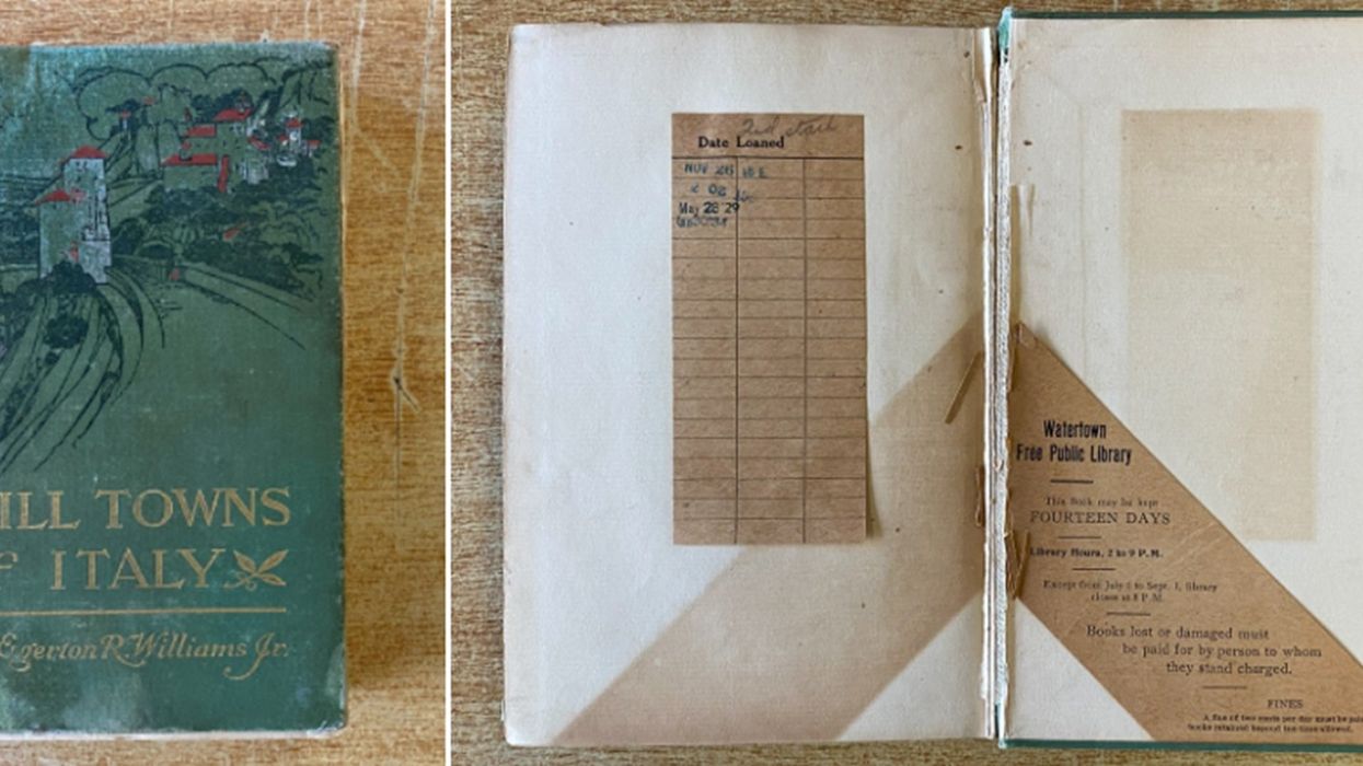 Old travel book returned to library — 90 years after its due date: 'Fortunately ... we no longer charge late fines!'