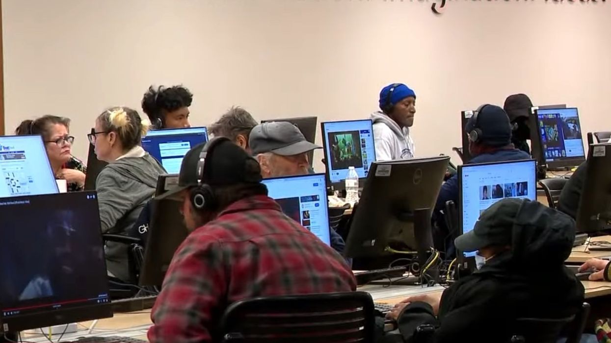 Socialist group outraged Texas library hired cops for security against homeless violence: 'Adding ... quite literal violence'