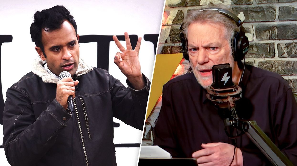 Watch Vivek the Destroyer humiliate NBC news airhead, sending her into a full meltdown