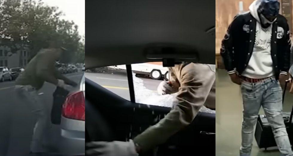 YouTuber pranks San Francisco car burglars with 'fart spray cannon' and helps cops arrest one suspect released by a judge