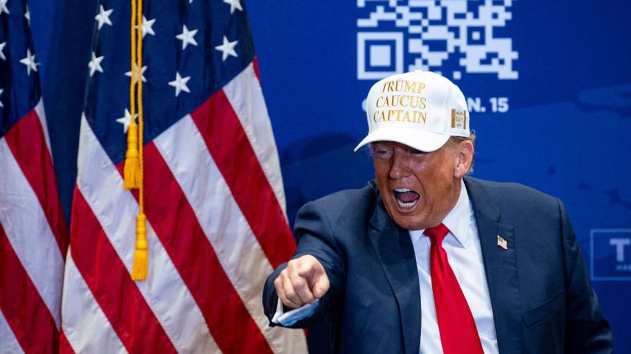 'Go home to mommy': Young climate extremists attempt to crash Trump's Iowa rally, but it doesn't go their way