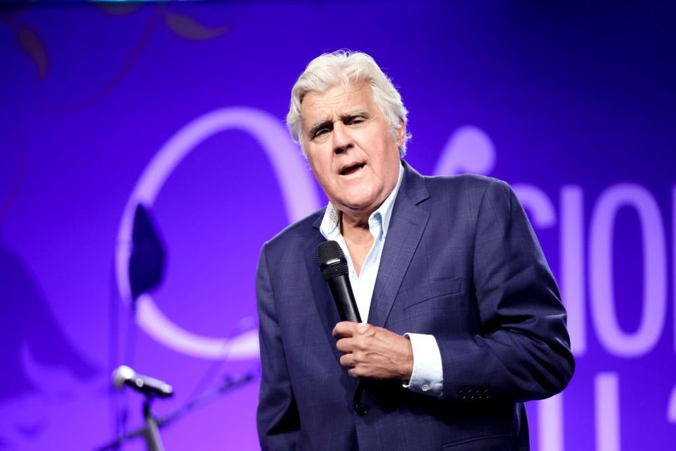 Comedian Jay Leno says he doesn't get into politics during performances