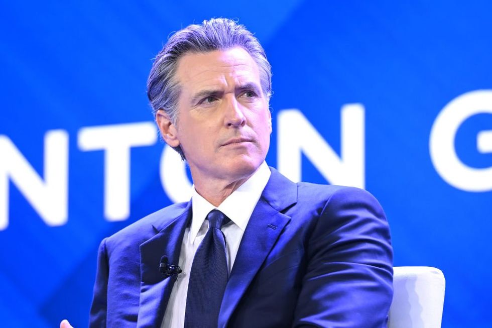 Newsom opposes prospect of blocking kids from playing tackle football
