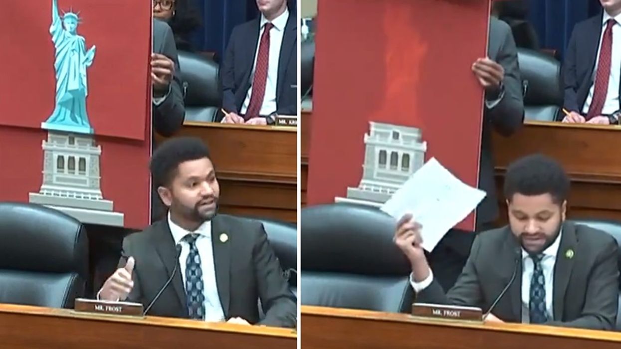 Dem's fake bill proposes tearing down Statue of Liberty because Republicans are so 'bigoted': 'Immigrants ... deserve better'