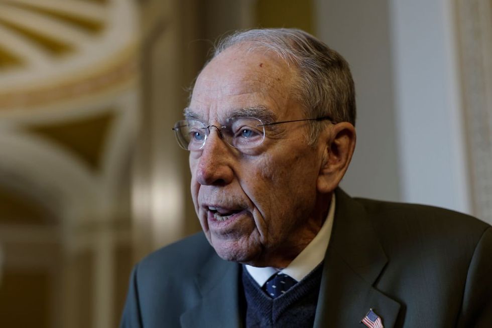 Sen. Chuck Grassley is out of the hospital