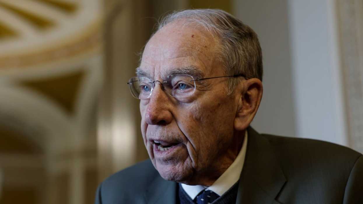 Sen. Chuck Grassley is out of the hospital