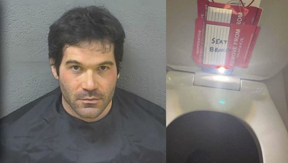 American Airlines flight attendant accused of secretly recording several underage girls‚ as young as 7‚ in plane bathroom