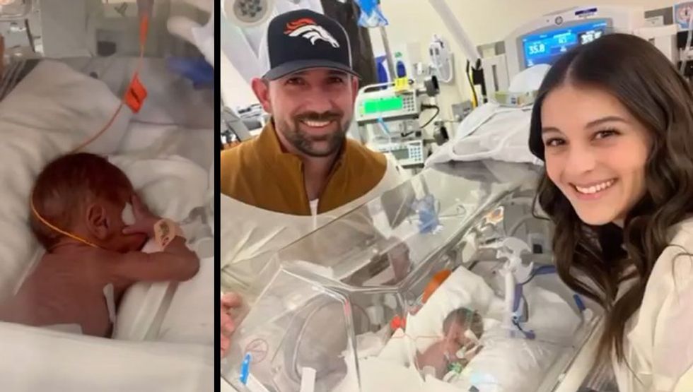 Baby clothier apologizes for firing woman who wanted to remain by her premature baby's side after his hospitalization