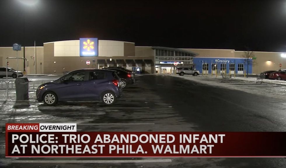Trio of shoplifters abandon baby girl‚ just 3 months old‚ at Philly Walmart as they flee store‚ cops say