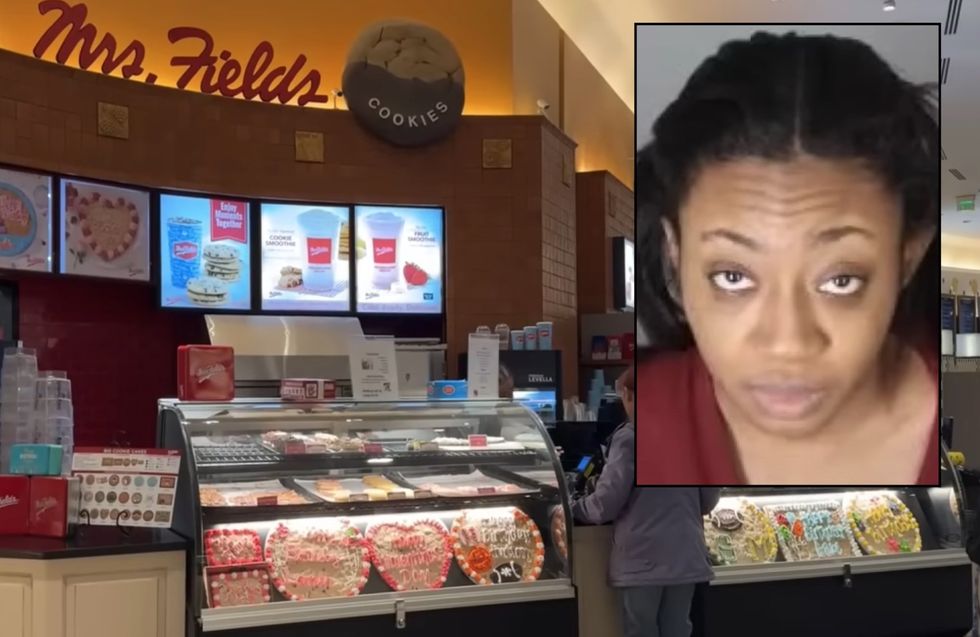 Woman slammed 10-year-old child's face into glass cookie display at mall and then laughed‚ Michigan police say