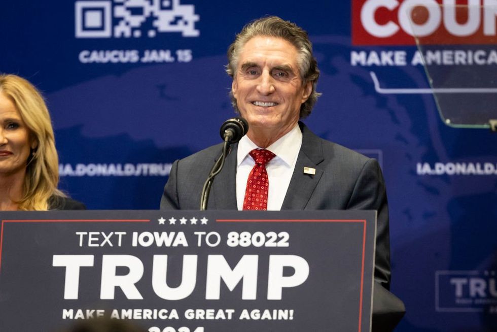 North Dakota Gov. Doug Burgum announces that he won't seek a 3rd term